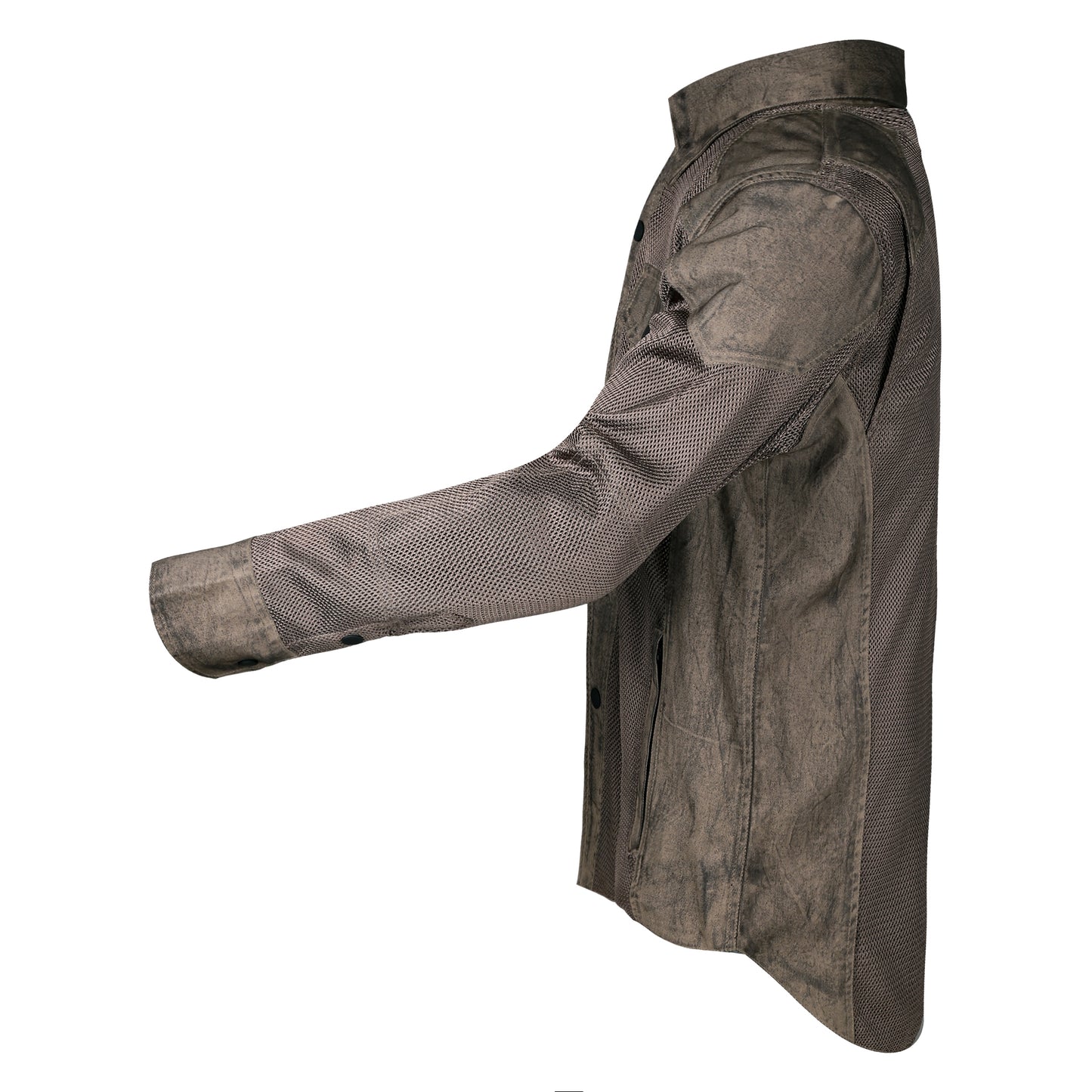 Olive Urban Mesh Protective Biker Mesh Shirt