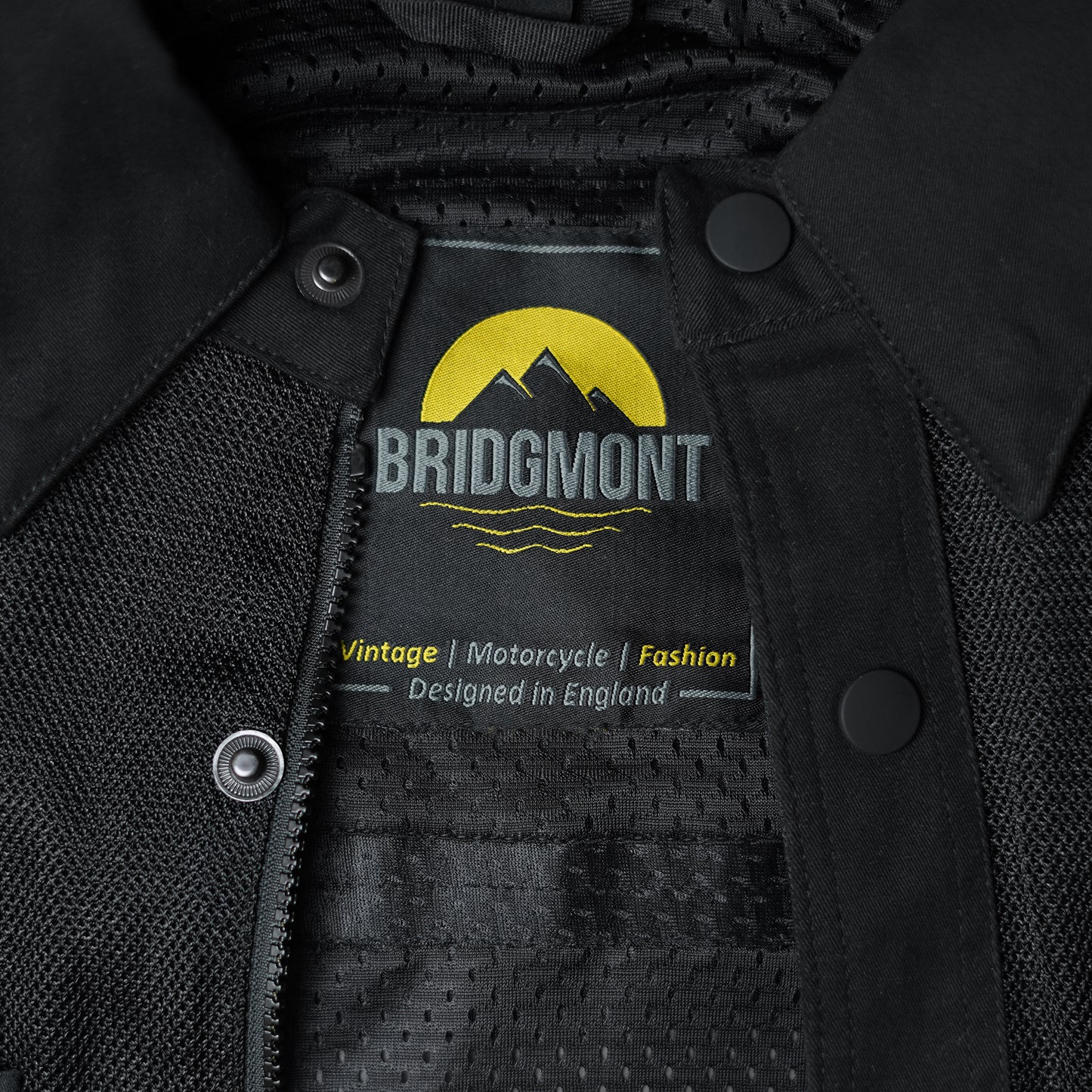 Stealth Black Protective Biker Mesh Shirt