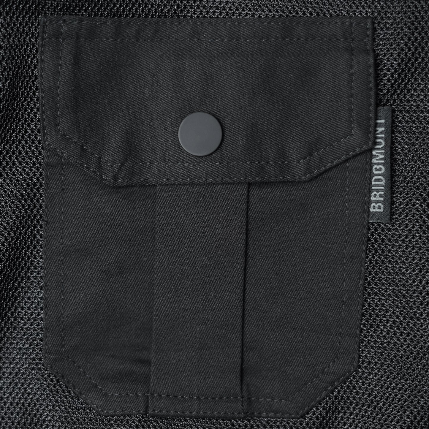 Stealth Black Protective Biker Mesh Shirt