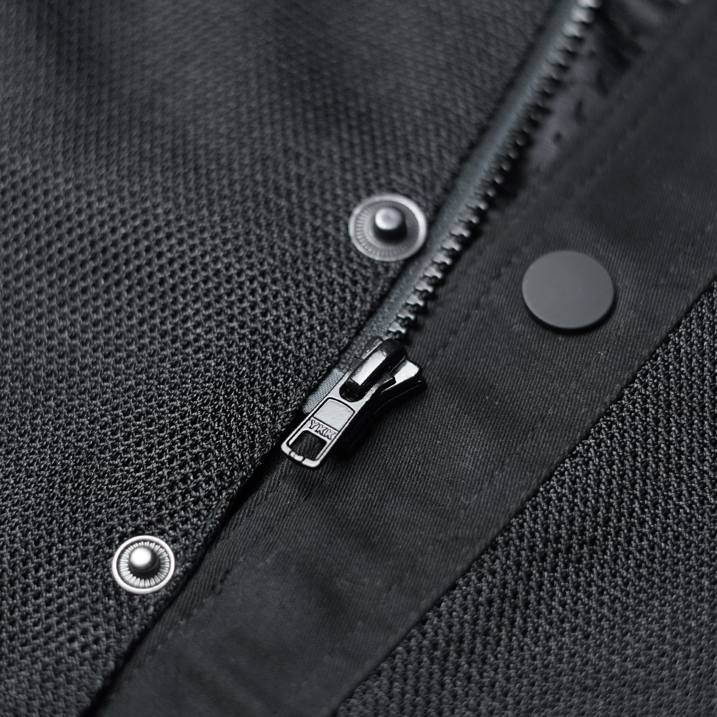 Stealth Black Protective Biker Mesh Shirt
