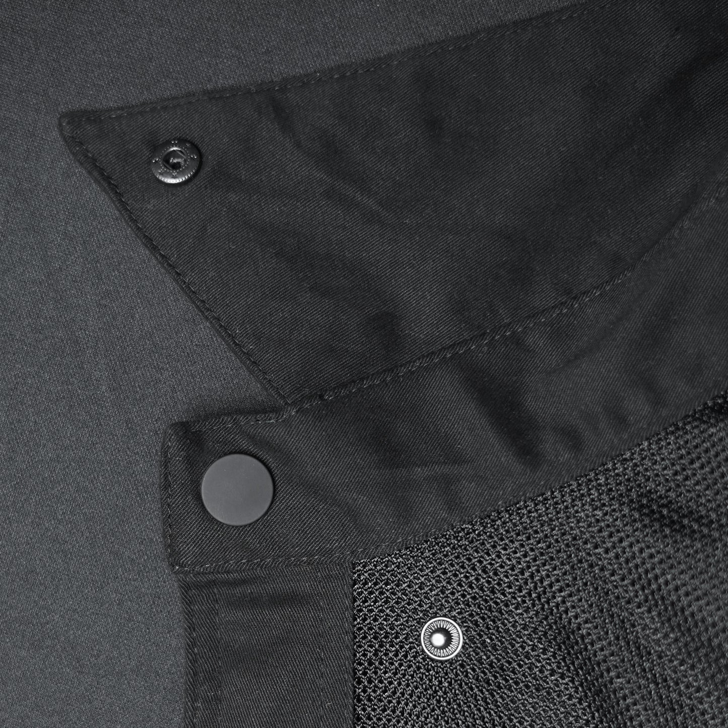 Stealth Black Protective Biker Mesh Shirt