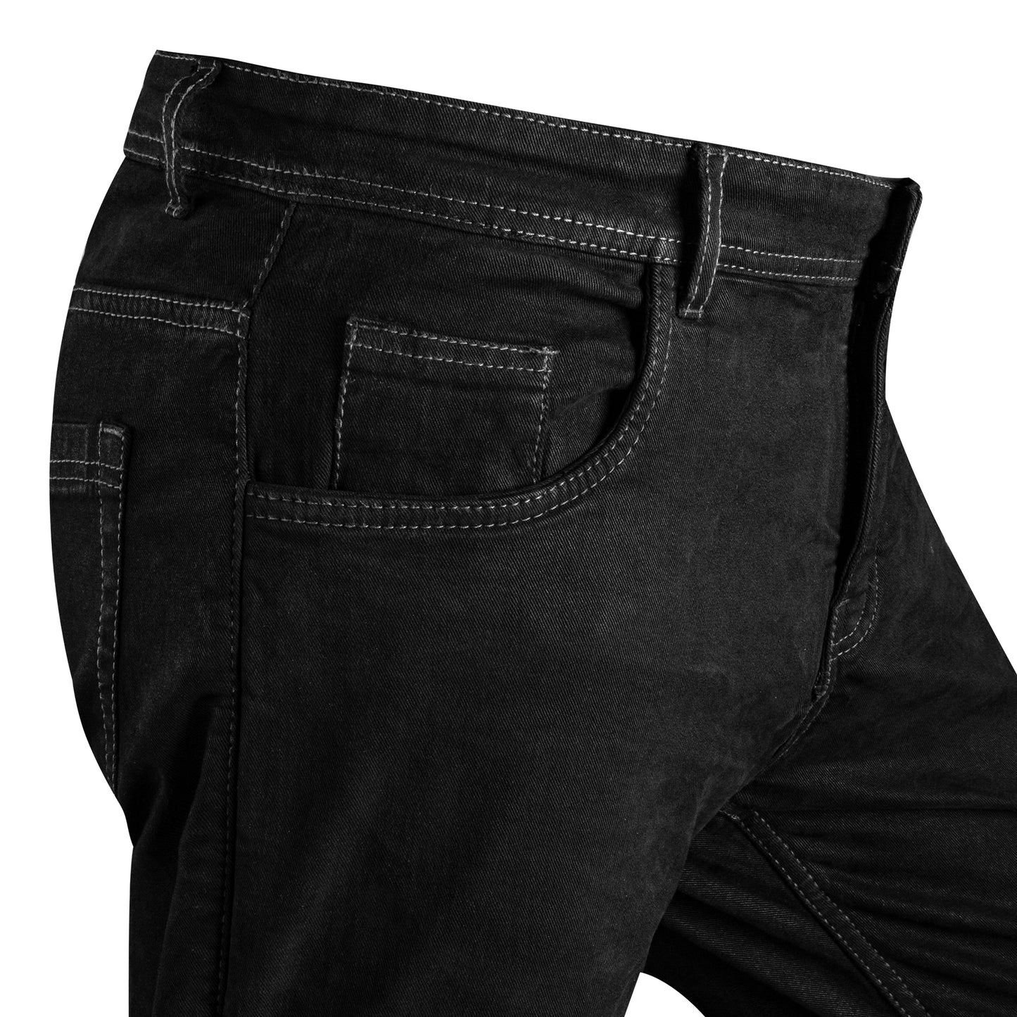 OAKLAND BLACK | Protective Motorcycle Denim Jeans