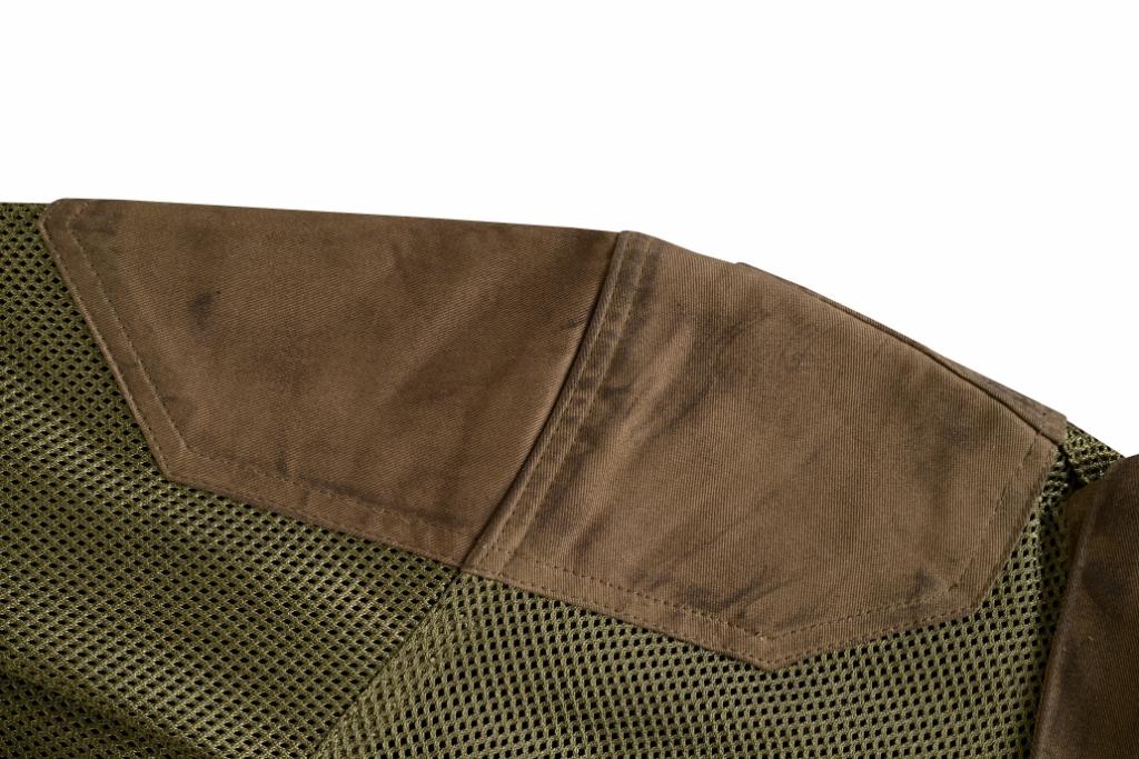 Olive Urban Protective Biker Mesh Shirt