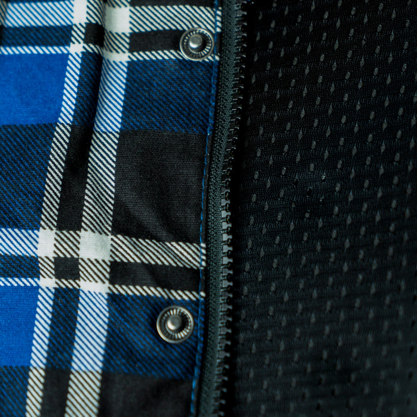 Black-9 Motorcycle Flannel Protective Biker Shirt | Lined with Kevlar - CE Armour