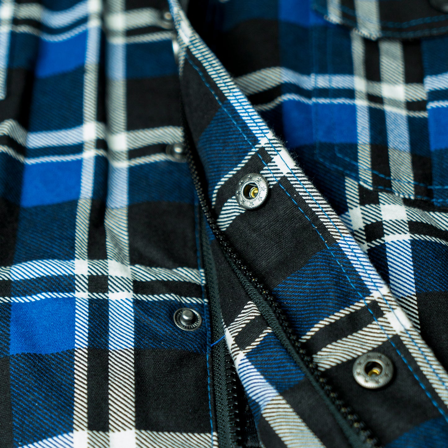 Black-9 Motorcycle Flannel Protective Biker Shirt | Lined with Kevlar - CE Armour