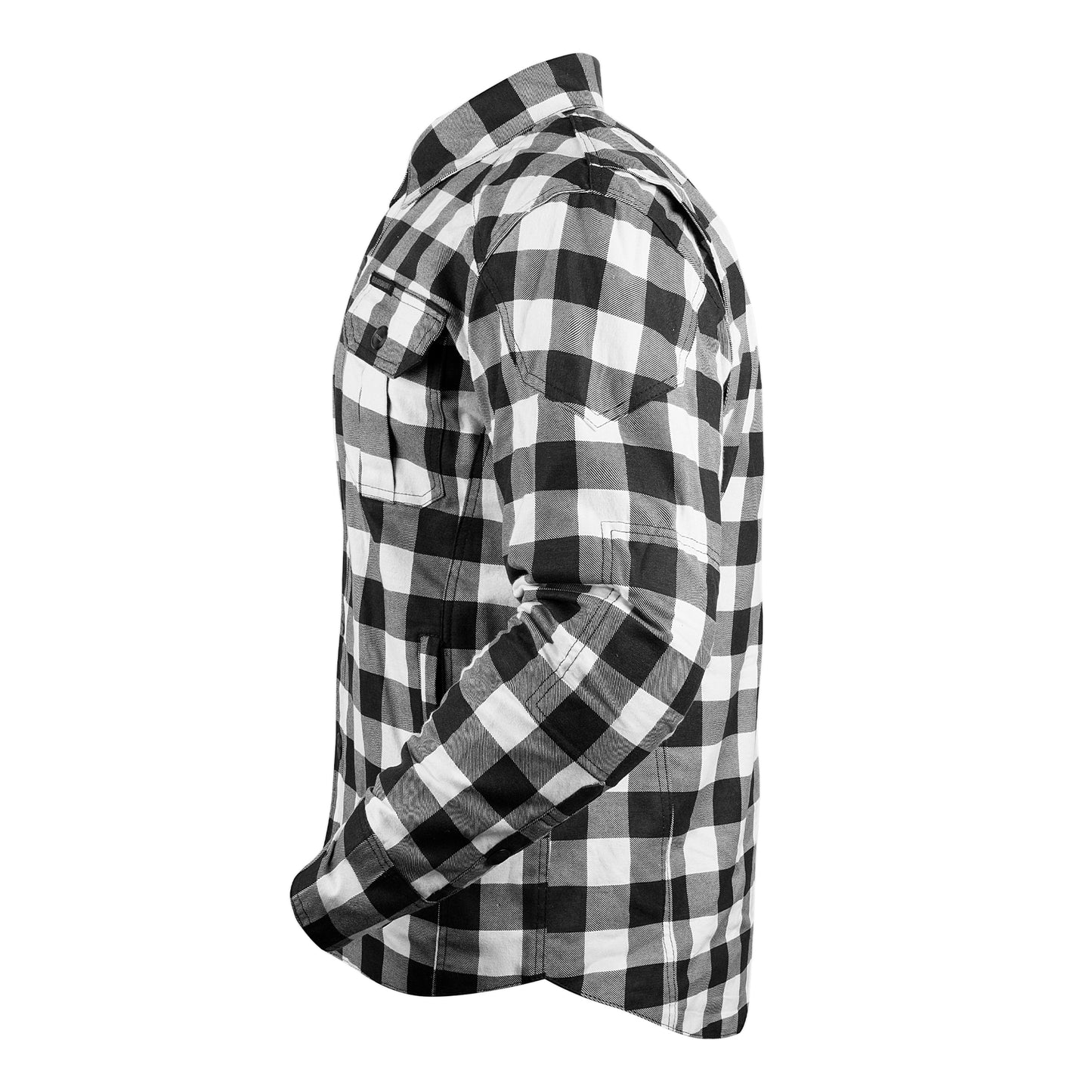 Adventure Guard Moto Flannel Kevlar Protective Biker Shirt