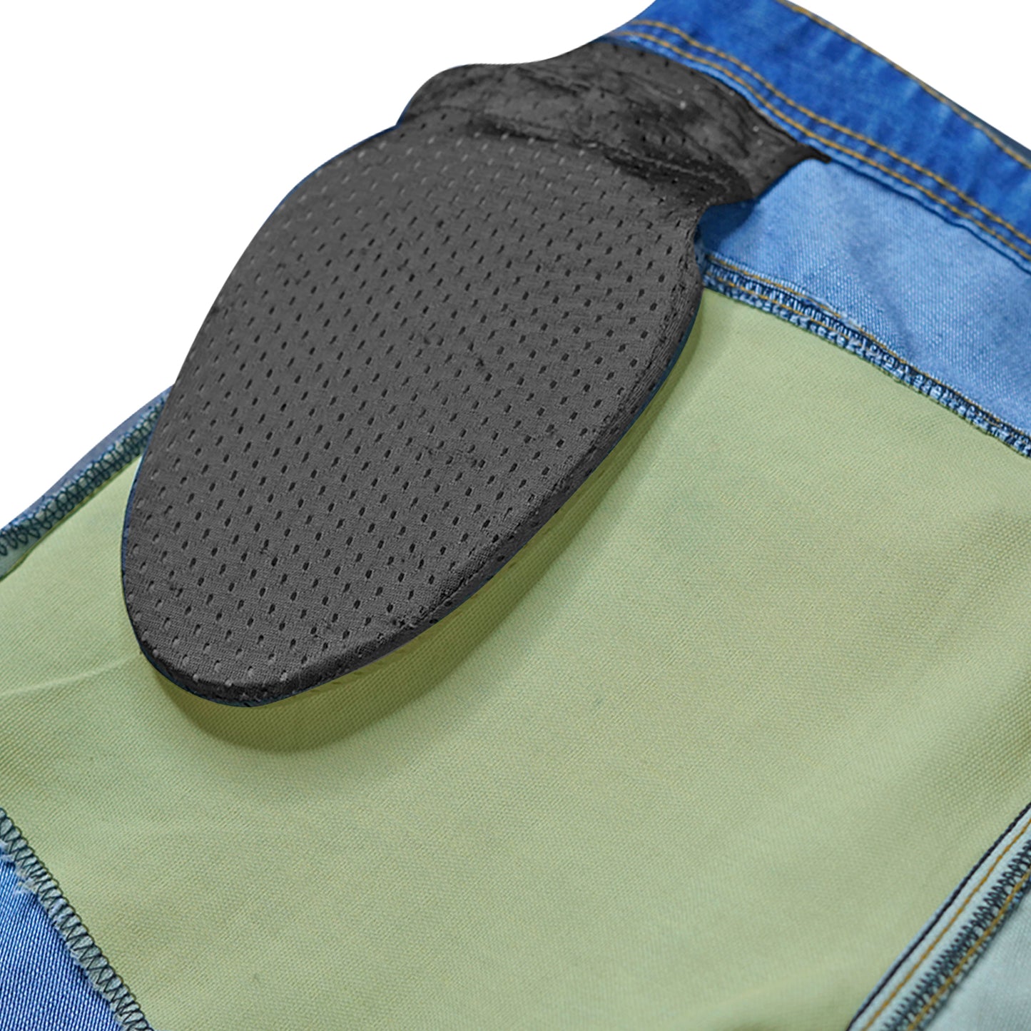 Atomic Blue Kevlar-Lined Protective Motorcycle Jeans