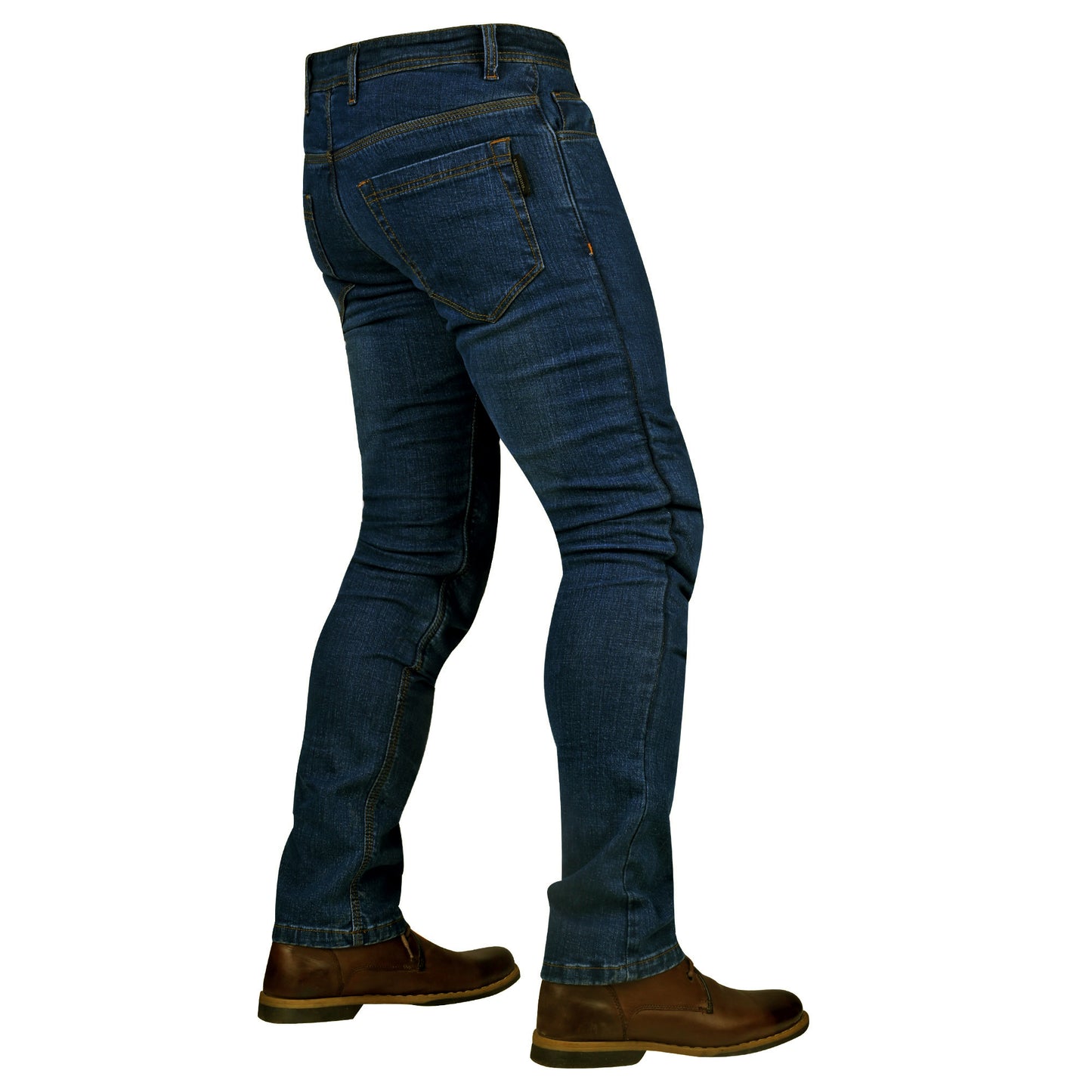 Ballistic Blue Protective Motorcycle Jeans | Fully Lined with Kevlar | CE Armour Protection