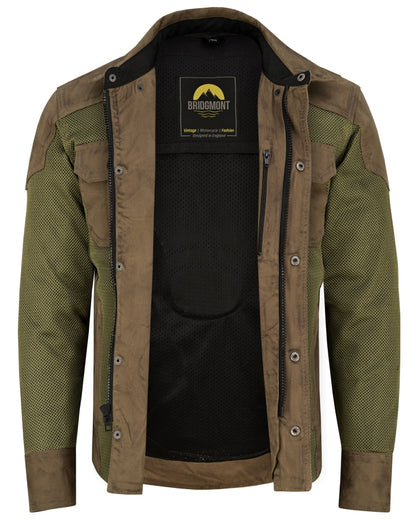 Olive Urban Protective Biker Mesh Shirt