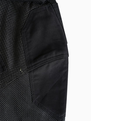 Stealth Black Protective Biker Mesh Shirt