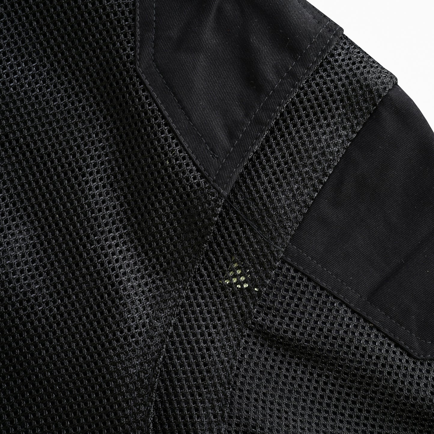 Stealth Black Protective Biker Mesh Shirt