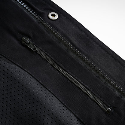 Stealth Black Protective Biker Mesh Shirt
